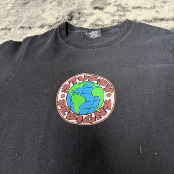 Stussy Globe T-Shirt - Picture 3 of 4
